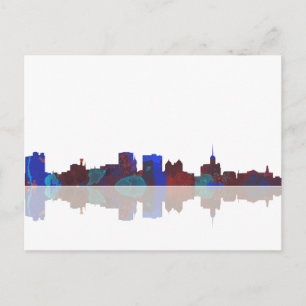 Buffalo New York-skyline Vykort
