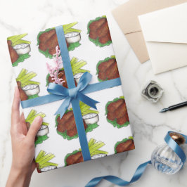 Buffalo New York Spicy BBQ Chicken Vingar Foodie Presentpapper