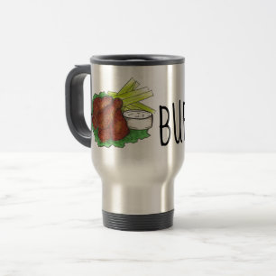 BUFFALO New York Spicy Chicken Vingar Foodie BBQ Resemugg