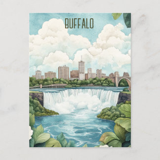 Buffalo New York State Travel Vykort