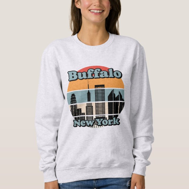 Buffalo,New York T Shirt (Framsida)