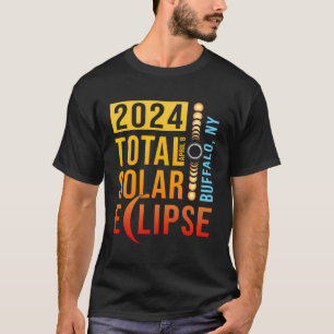 Buffalo New York Total Solar Eclipse 2024 T Shirt
