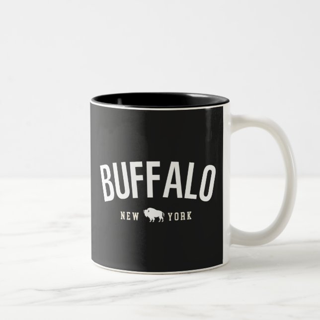 Buffalo New York Två-Tonad Mugg (Höger)