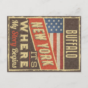 Buffalo New York Vykort