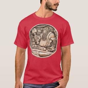 Buffalo Nickel Hobo Coin Viking Blacksmith Forge T Shirt