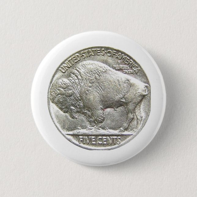 BUFFALO NICKEL KNAPP (Framsida)