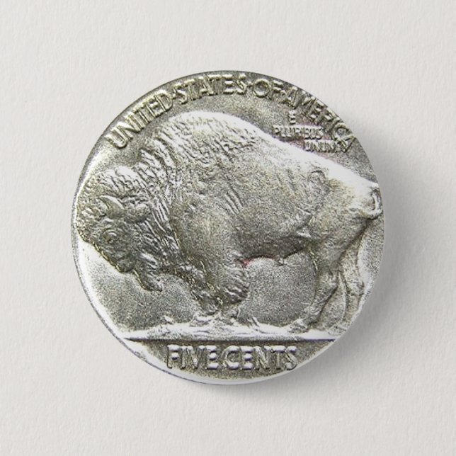 BUFFALO NICKEL KNAPP (Framsida)