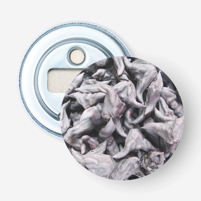 Buffalo Nöt - Vatten Caltrop Flasköppnare (Framsidan)