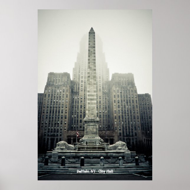 Buffalo, NY City Hall Poster (Framsidan)