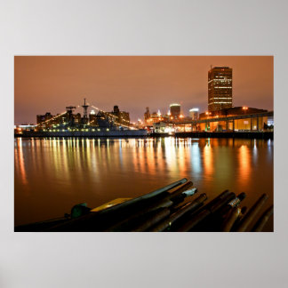 Buffalo, NY @ natt Poster