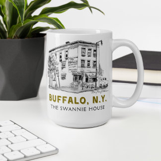 Buffalo NY Swannie House Cute 716 Tavern Kaffemugg