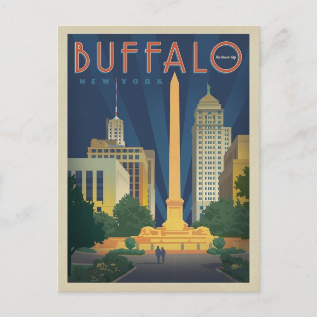 Buffalo, NY Vykort (Framsida)