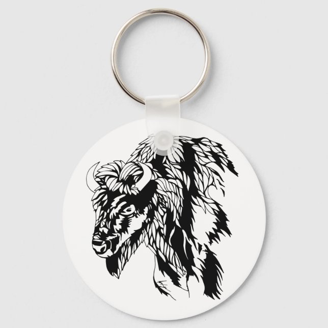 Buffalo Nyckelring (Framsida)