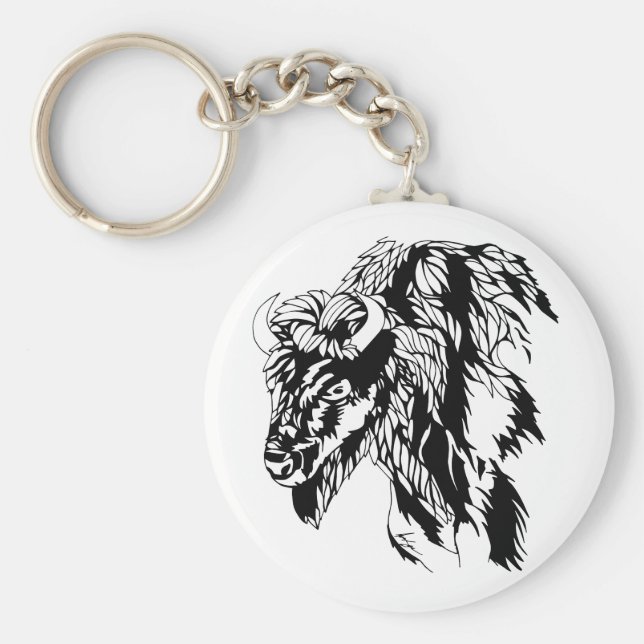 Buffalo Nyckelring (Framsidan)