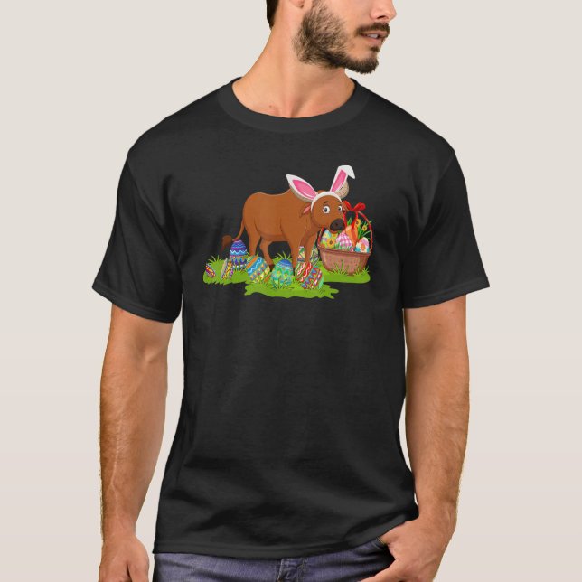 Buffalo Påskägg Hunting Bunny Buffalo Påsk Su T Shirt (Framsida)