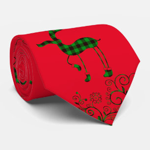 Buffalo Plaid jul Hjort Thunder_Cove Slips