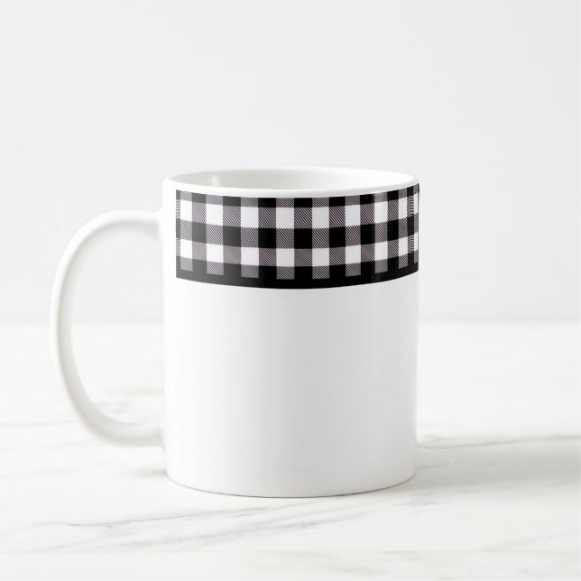 Buffalo Plaid Kaffemugg (Vänster)