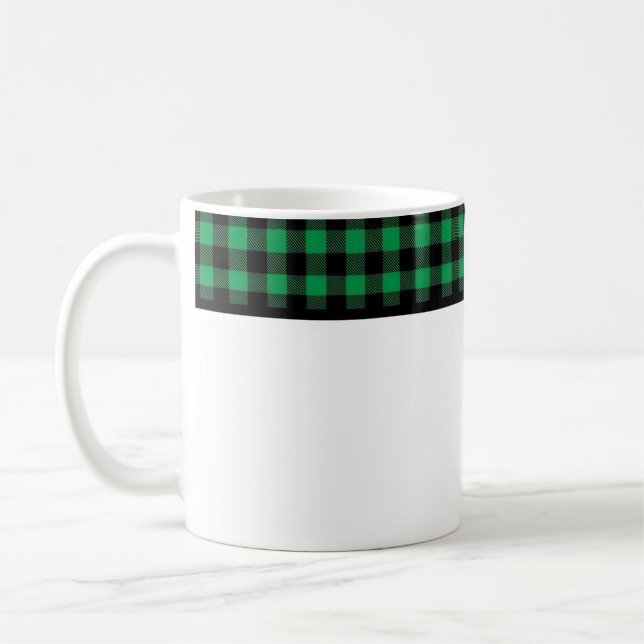 Buffalo Plaid Kaffemugg (Vänster)