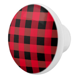 Buffalo plaid knopp