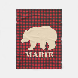 Buffalo plaid personlig filt