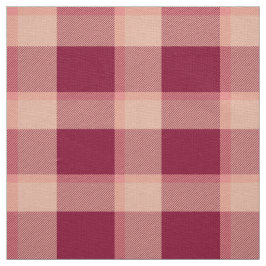 Buffalo plaid trendy modern checks red  tyg