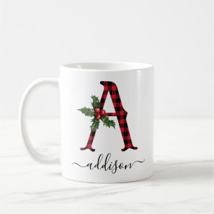 Buffalo Play A Monogram jul Kaffemugg