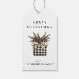 Buffalo Play Basket Presentetikett