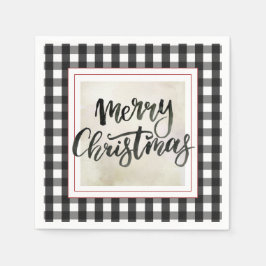 Buffalo Play Black and White jul Papper Pappersservett