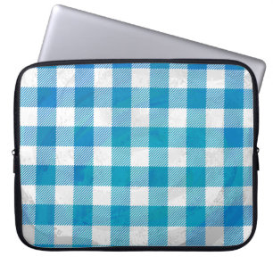 Buffalo Play Blue och White Laptop Sleeve