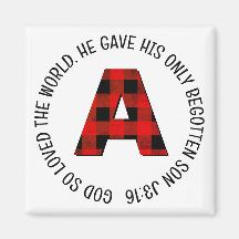 Buffalo Play Brev A Monogram