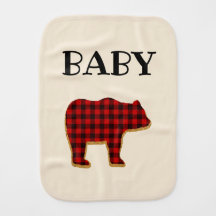 Buffalo Play Burp Cloth