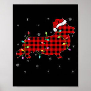 Buffalo Play Family Matching Corgi jul Paja Poster