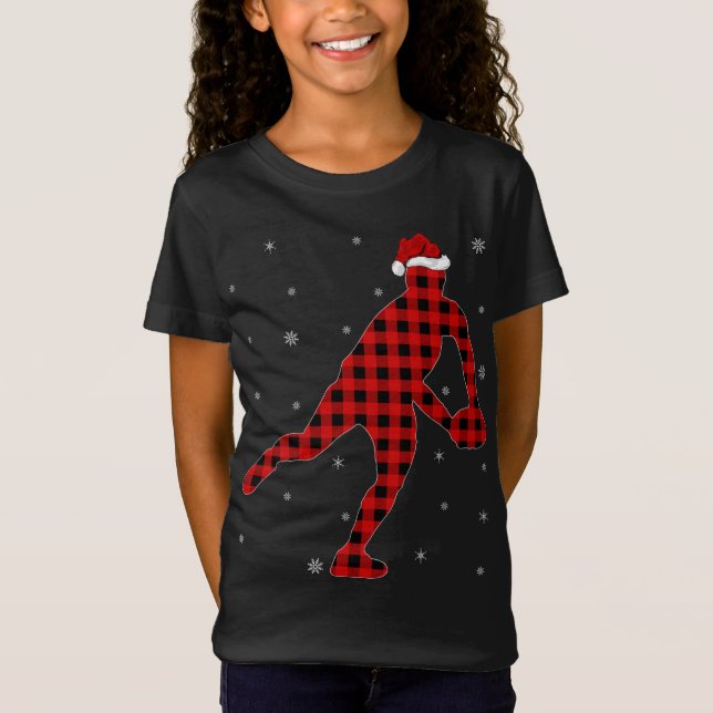 Buffalo Play Family Matching Rugby Player Christm T Shirt (Framsida)
