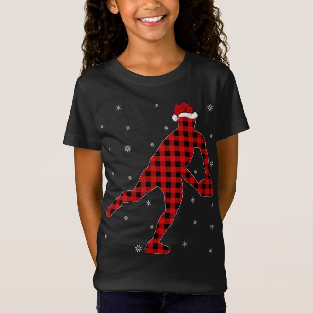 Buffalo Play Family Matching Rugby Player Christm T Shirt (Framsida)