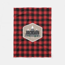 Buffalo Play Fleece Blanket