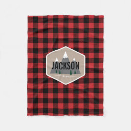 Buffalo Play Fleece Blanket