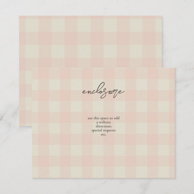 Buffalo Play Förlovningsfest Tilläggskort (Fram/baksida)