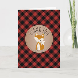 Buffalo Play Fox Baby Shower-Tack Tack Kort