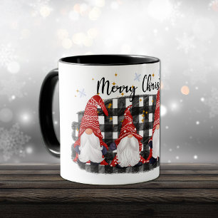 Buffalo Play God jul Gnomes Mugg