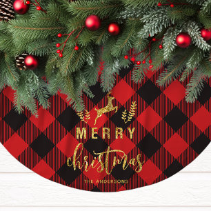 Buffalo Play God jul Monogram Julgransmatta Borstad Polyester