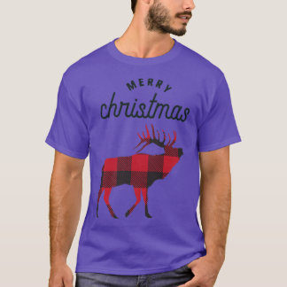 Buffalo Play God jul Reindeer Family Matc T Shirt