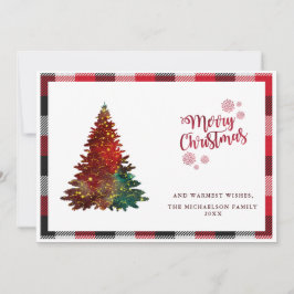 Buffalo Play God jul Träd Helgdag Card Julkort