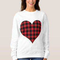 Buffalo Play Heart Valentine Day Kärlek Hoodie