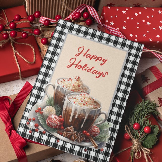 Buffalo Play-Helgdag för kakao Julkort (Skapare uppladdad)