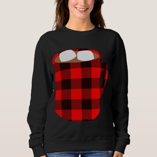 Buffalo Play Hett Cocoa Kopp med Marshmallow Chris T Shirt (Framsida)