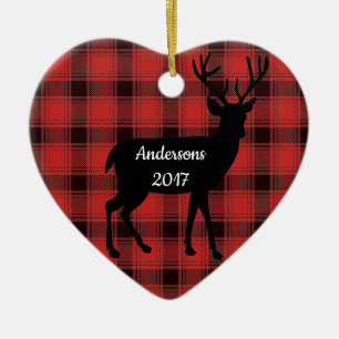 Buffalo Play Hjort Design Ornament