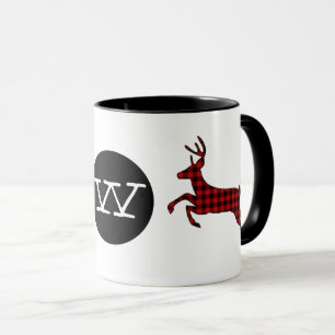 Buffalo Play Hjort Monogrammed Mugg