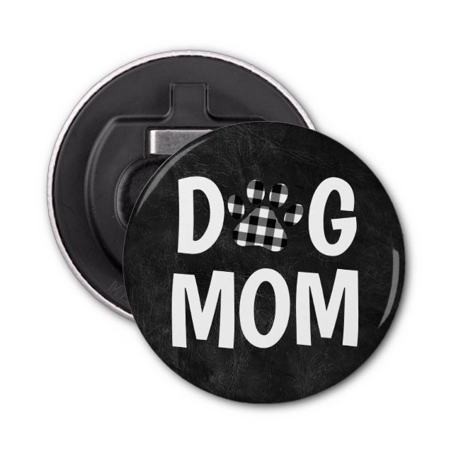 Buffalo Play HUND MAMMA Pawprint Flasköppnare (Framsidan)