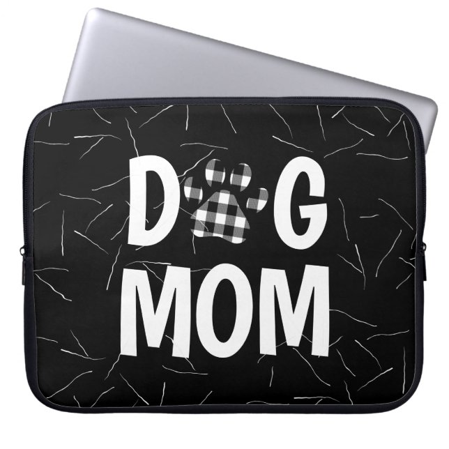 Buffalo Play HUND MAMMA Pawprint Laptop Fodral (Framsidan)