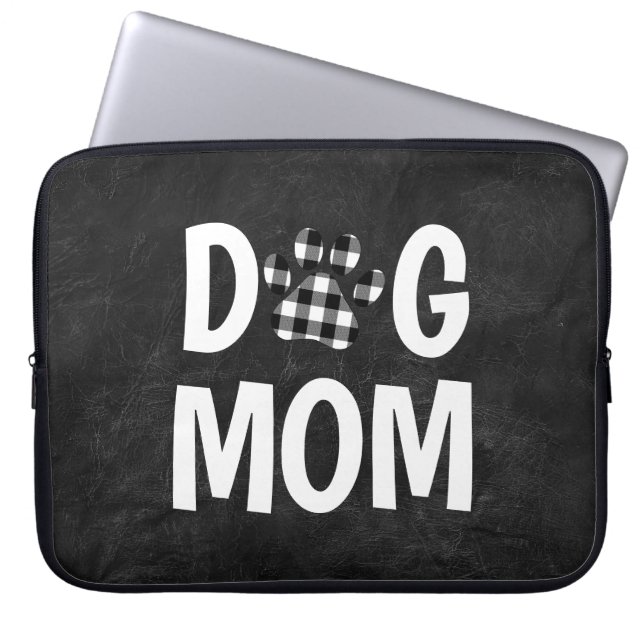 Buffalo Play HUND MAMMA Pawprint Laptop Fodral (Framsidan)